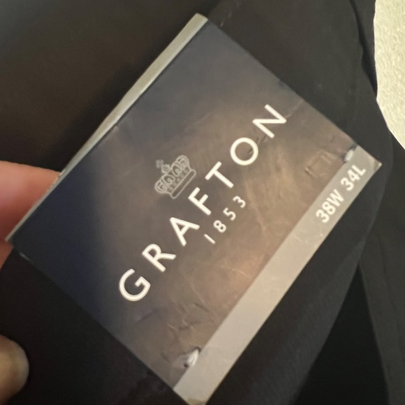 NWT Grafton 1853 Dress Pants – Black – 38x34 – Stretch, Stainguard - Picture 5 of 7